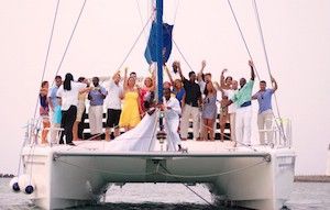 boda en catamaran Boda en catamaran