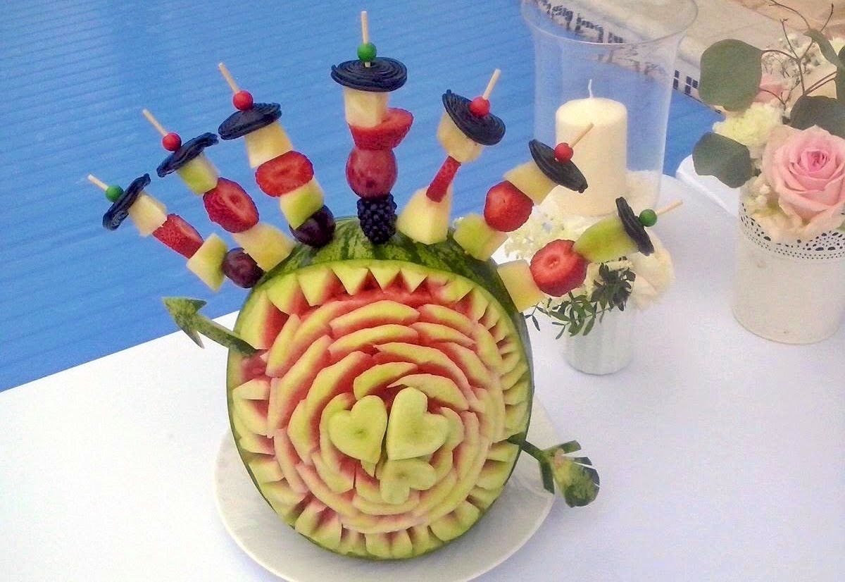 frutas decorativas bodas tenerife Frutas decorativas bodas Tenerife