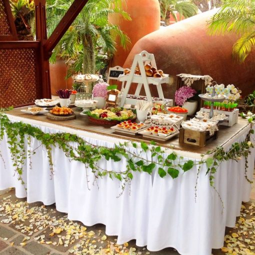 Mesa dulces salados Tenerife bodas eventos