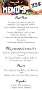 restaurantes para despedidas en platja daro Menús y restaurantes en Costa Brava